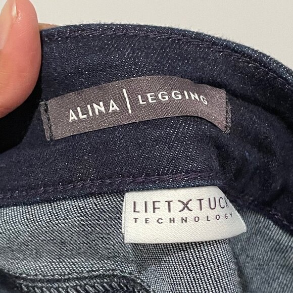 NYDJ Women Blue Alina Legging Size 16 - Picture 13 of 13